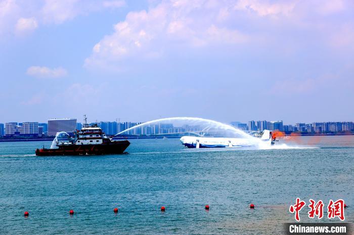 厦门演练航空器突发事件应急救援